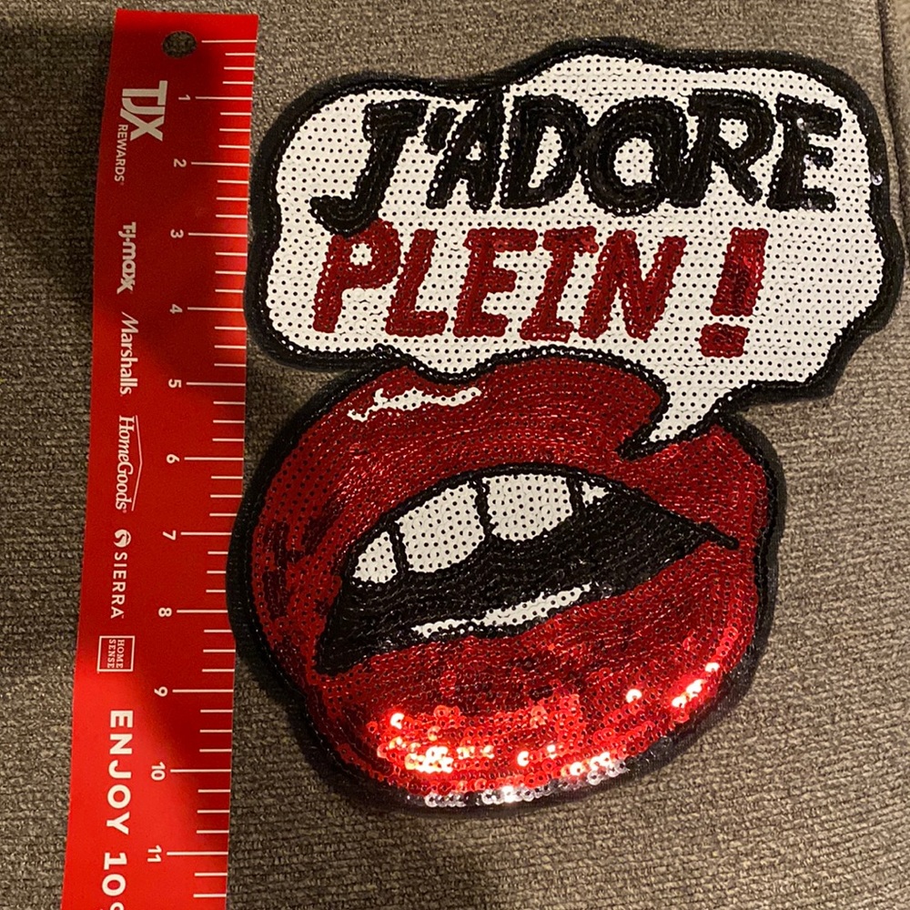 Sequin patch for clothes or bags